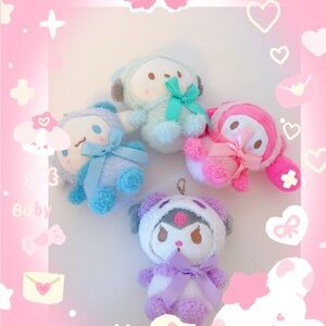 Cute Kawaii plush keychain